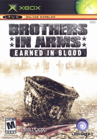 Brothers in Arms: Earned in Blood PAL Xbox PAL box art